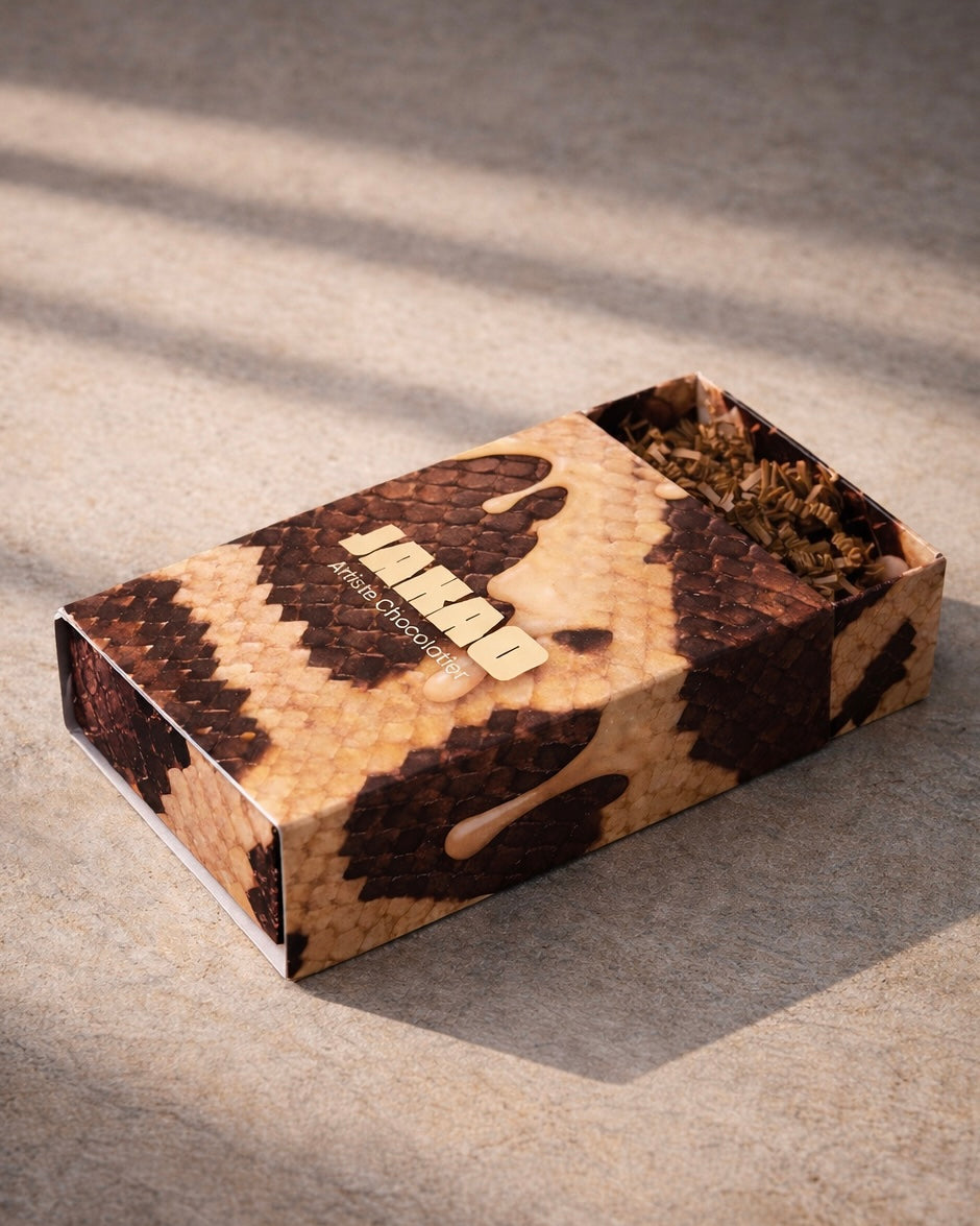 Ours - Tablette de chocolat lactée caramel- Jakao