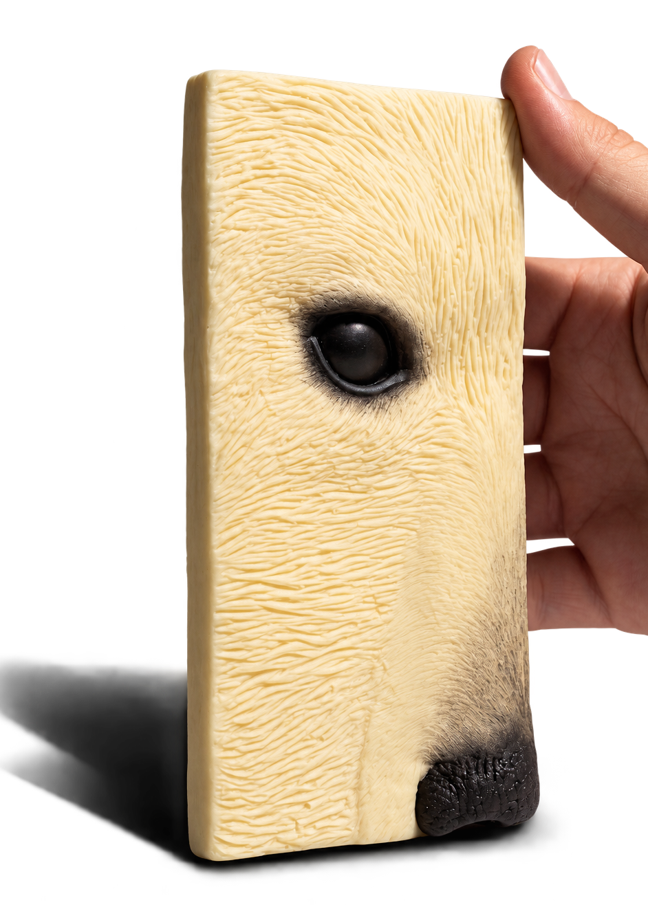 Ours polaire - Tablette de chocolat blanc