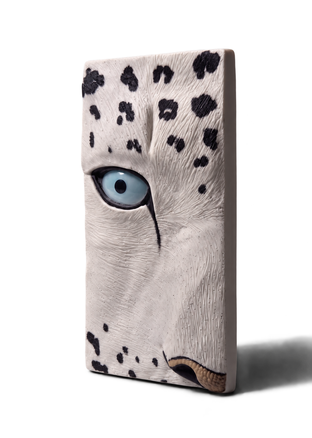 Panthère des neiges - Tablette de chocolat blanc